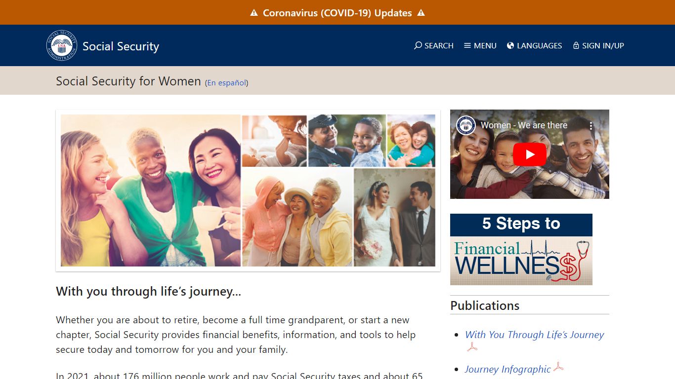 Social Security for Women | SSA